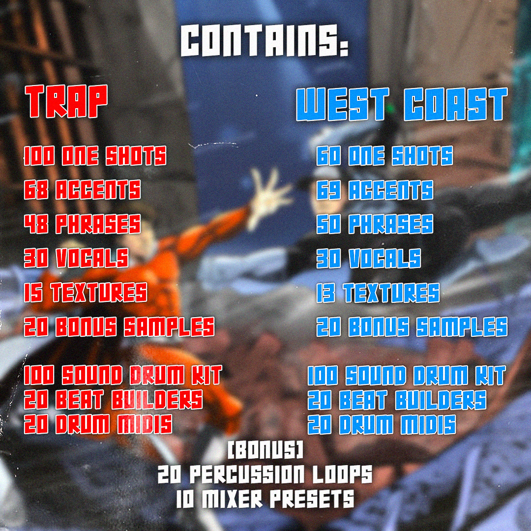 Trap Vs West Coast - Multi Kit – Gatekeep Sounds